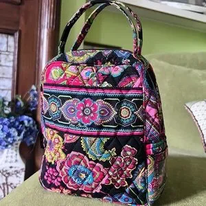 Vera Bradley Symphony in Hue Small Backpack EUC! Vera Bradley Retired Symphony in Hue Vinyl Backpack | eBay main image 2